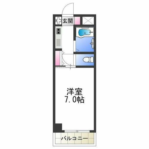 大阪府大阪市東住吉区駒川４丁目 駒川中野駅 1K マンション 賃貸物件詳細