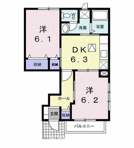 香川県さぬき市長尾西 長尾駅 2DK アパート 賃貸物件詳細