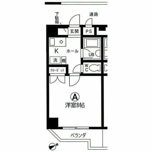 セントイーストオブ山手 7階 1K 賃貸物件詳細