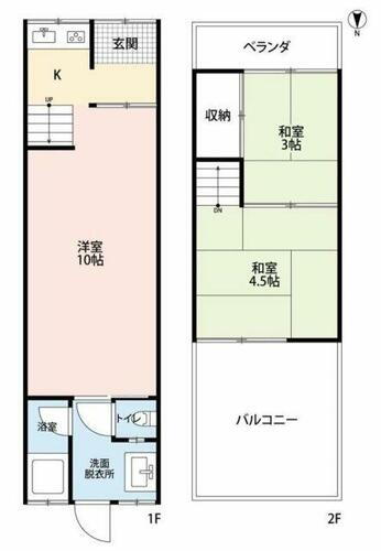 大阪府守口市東光町２丁目 守口市駅 2K 一戸建て 賃貸物件詳細