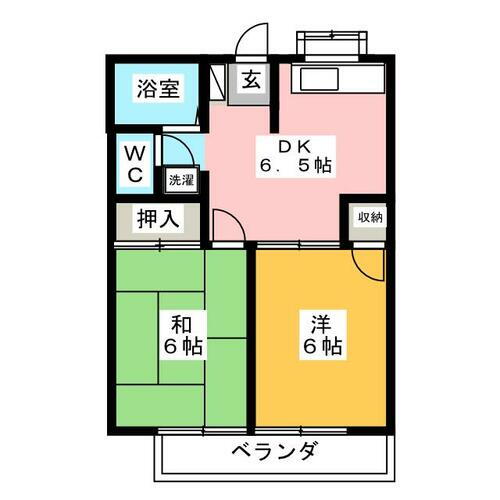 埼玉県さいたま市緑区大字三室 北浦和駅 2DK アパート 賃貸物件詳細