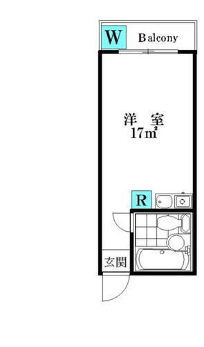 サンハイツ 1階 ワンルーム 賃貸物件詳細