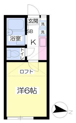 東京都江戸川区篠崎町７丁目 篠崎駅 1K アパート 賃貸物件詳細