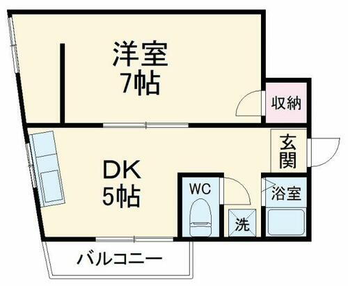 べるべーる高石神 2階 1DK 賃貸物件詳細