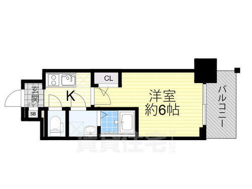 大阪府大阪市東淀川区東中島２丁目 崇禅寺駅 1K マンション 賃貸物件詳細