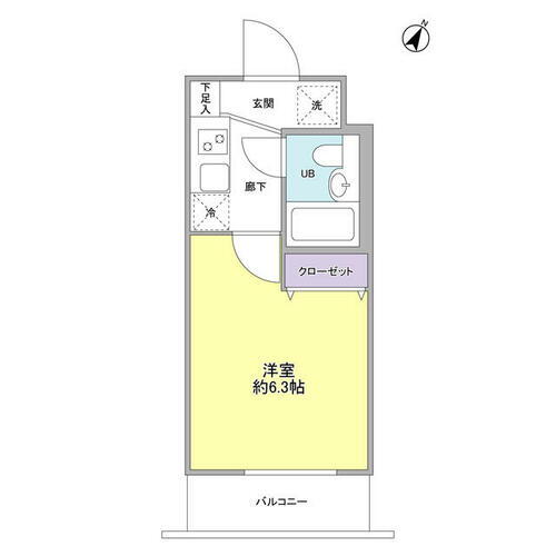 東京都世田谷区弦巻２丁目 駒沢大学駅 1K マンション 賃貸物件詳細
