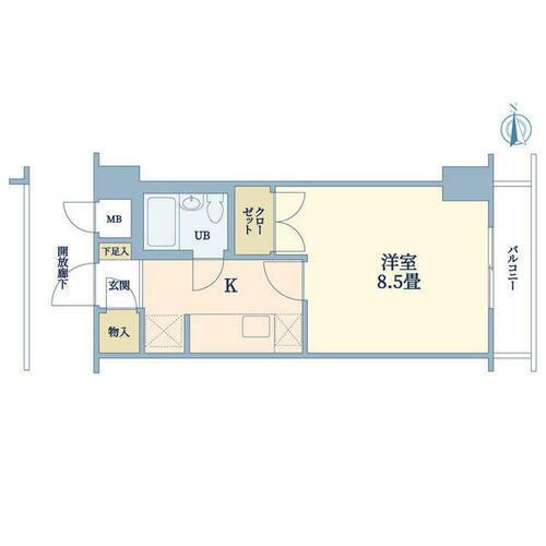 東京都台東区下谷２丁目 入谷駅 1K マンション 賃貸物件詳細