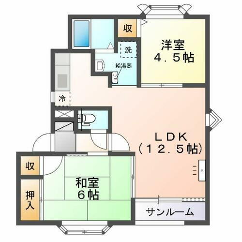 岩手県奥州市水沢字日高小路 水沢駅 2LDK アパート 賃貸物件詳細