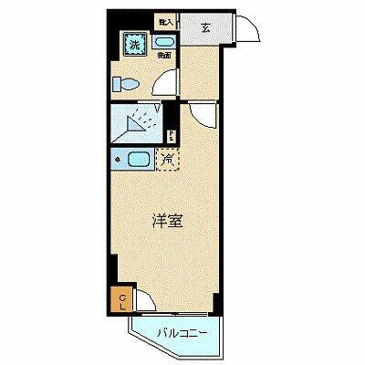 ブライトヒルレジデンス横浜 5階 ワンルーム 賃貸物件詳細