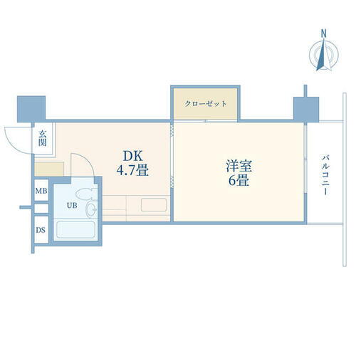 東京都大田区西蒲田８丁目 蒲田駅 1DK マンション 賃貸物件詳細