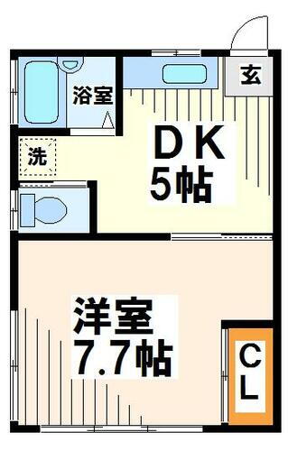 東京都府中市是政１丁目 東府中駅 1DK アパート 賃貸物件詳細