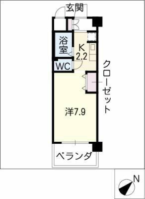 愛知県安城市三河安城本町２丁目 三河安城駅 1K マンション 賃貸物件詳細