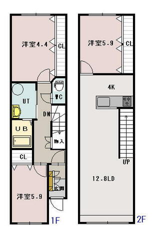 北海道旭川市三条通２３丁目 旭川四条駅 3LDK アパート 賃貸物件詳細