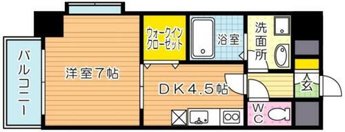 福岡県北九州市小倉北区黄金１丁目 香春口三萩野駅 1DK マンション 賃貸物件詳細