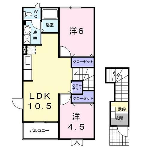 静岡県浜松市浜名区引佐町金指 金指駅 2LDK アパート 賃貸物件詳細