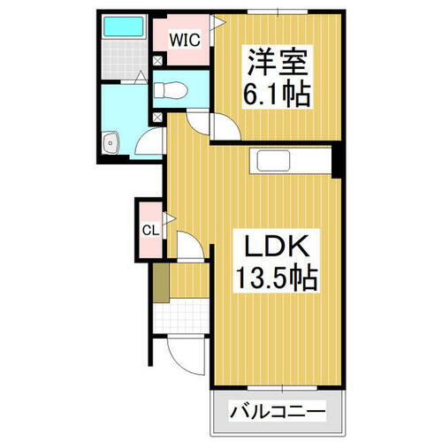 長野県伊那市西箕輪 伊那北駅 1LDK アパート 賃貸物件詳細