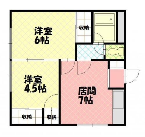 北海道旭川市春光六条３丁目 近文駅 2DK アパート 賃貸物件詳細