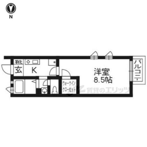 プロミネンス藤森（６６８） 2階 1K 賃貸物件詳細