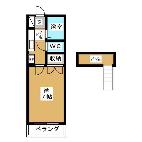 宮城県仙台市太白区恵和町 八木山動物公園駅 1K アパート 賃貸物件詳細