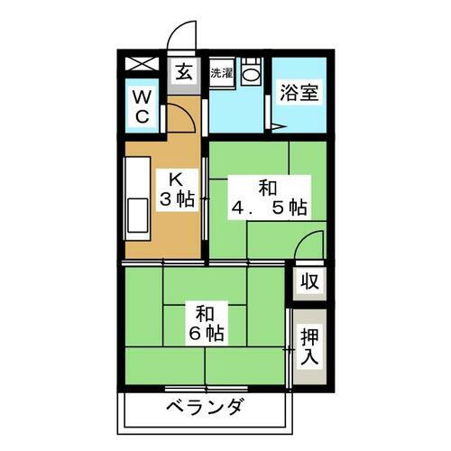 東京都江戸川区本一色２丁目 新小岩駅 2K マンション 賃貸物件詳細