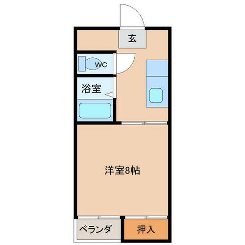 富山県富山市石坂東町 富山駅 1DK アパート 賃貸物件詳細