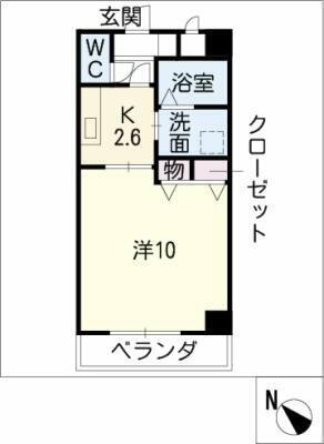 愛知県名古屋市天白区塩釜口２丁目 塩釜口駅 1K マンション 賃貸物件詳細