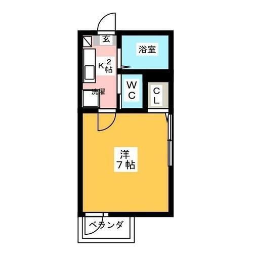埼玉県蕨市南町１丁目 蕨駅 1K アパート 賃貸物件詳細