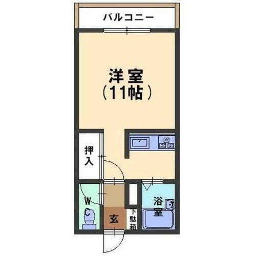 石川県金沢市小坂町北 東金沢駅 ワンルーム アパート 賃貸物件詳細