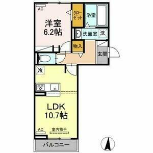 愛知県豊橋市東小鷹野４丁目 赤岩口駅 1LDK アパート 賃貸物件詳細