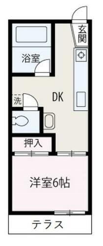 埼玉県新座市東北２丁目 志木駅 1DK アパート 賃貸物件詳細