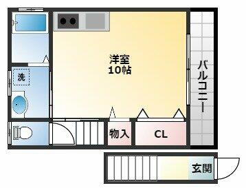 大阪府羽曳野市高鷲３丁目 高鷲駅 ワンルーム アパート 賃貸物件詳細