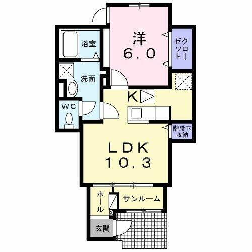 東京都府中市片町３丁目 分倍河原駅 1LDK アパート 賃貸物件詳細