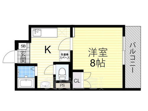 大阪府豊中市刀根山４丁目 柴原阪大前駅 1K アパート 賃貸物件詳細