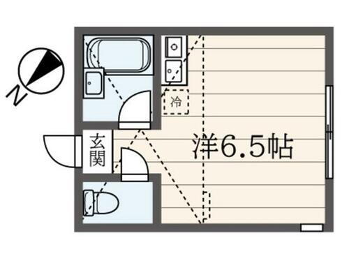 神奈川県横浜市鶴見区上末吉１丁目 鶴見駅 ワンルーム アパート 賃貸物件詳細