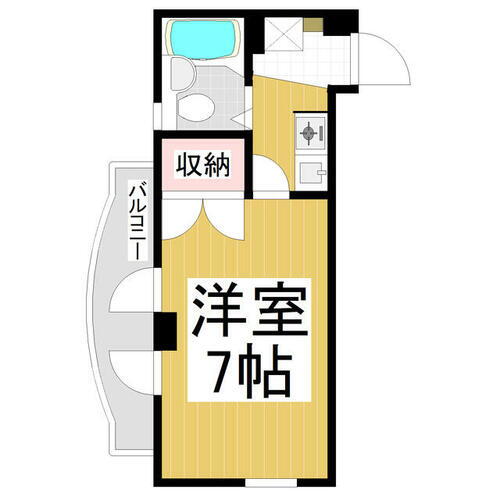 長野県長野市三輪６丁目 善光寺下駅 1K マンション 賃貸物件詳細