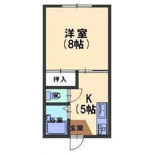 石川県金沢市小坂町東 東金沢駅 1K アパート 賃貸物件詳細
