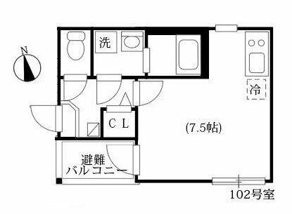 愛知県名古屋市千種区大久手町６丁目 吹上駅 ワンルーム アパート 賃貸物件詳細