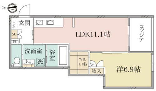 東京都世田谷区松原４丁目 松原駅 1LDK マンション 賃貸物件詳細