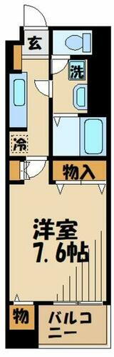 東京都府中市小柳町２丁目 多磨霊園駅 1K マンション 賃貸物件詳細