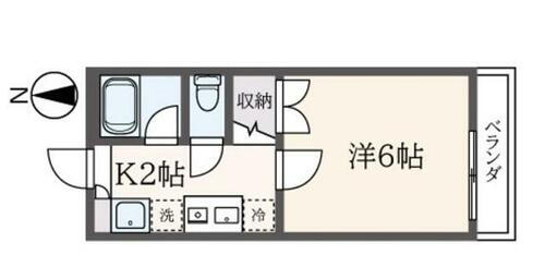 東京都小金井市東町２丁目 東小金井駅 1K アパート 賃貸物件詳細