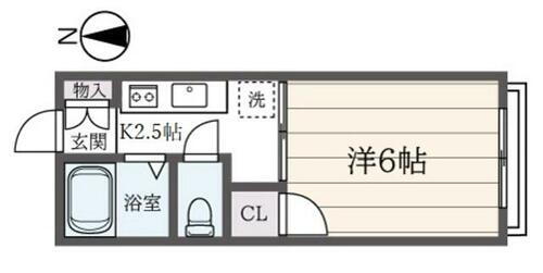 東京都杉並区浜田山１丁目 西永福駅 1K アパート 賃貸物件詳細