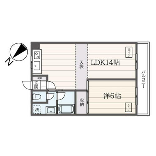 東京都多摩市諏訪１丁目 京王永山駅 1LDK マンション 賃貸物件詳細