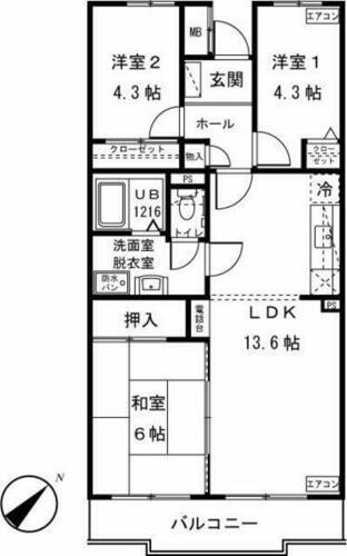 神奈川県横浜市港北区下田町５丁目 高田駅 3LDK マンション 賃貸物件詳細
