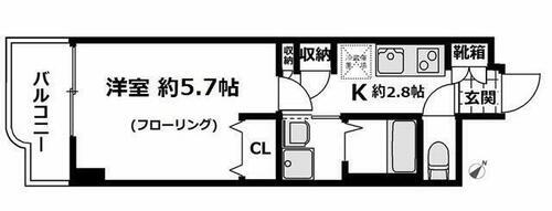 神奈川県川崎市高津区下作延２丁目 溝の口駅 1K マンション 賃貸物件詳細