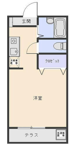 熊本県菊池郡菊陽町大字原水 原水駅 1K アパート 賃貸物件詳細
