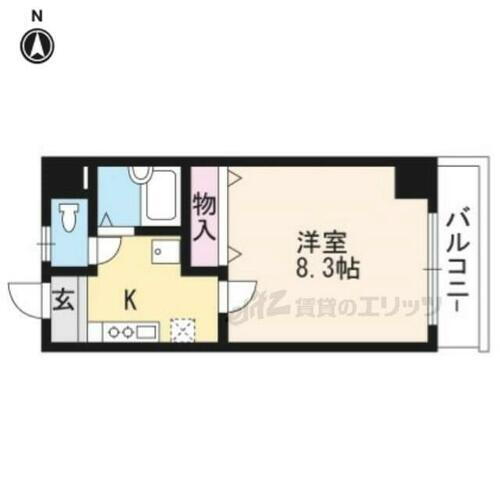 京都府京都市下京区四条通油小路東入傘鉾町 四条駅 1K マンション 賃貸物件詳細