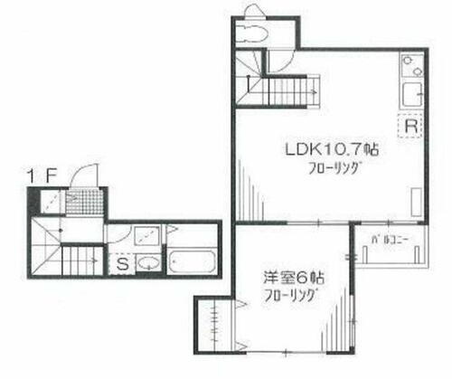 神奈川県川崎市宮前区土橋４丁目 鷺沼駅 1LDK アパート 賃貸物件詳細