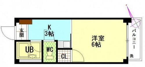 広島県広島市佐伯区五日市中央２丁目 楽々園駅 1K マンション 賃貸物件詳細