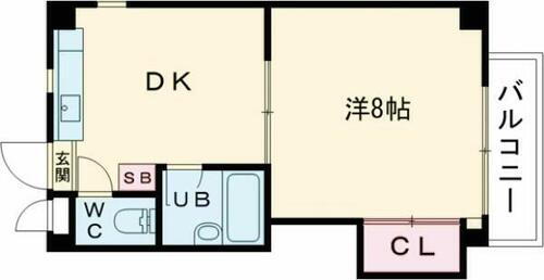 グランドール世田谷 3階 1DK 賃貸物件詳細