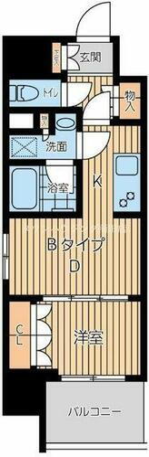東京都大田区西蒲田６丁目 蒲田駅 1DK マンション 賃貸物件詳細